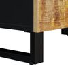 vidaXL Wastafelkast 62x33x58 cm massief mangohout en bewerkt hout