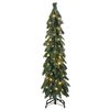 vidaXL Kunstkerstboom met verlichting 60 LED's 120 cm