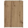 vidaXL Paraplu Standaard Artisan Eiken 40 x 20 x 55,5 cm Bewerkt hout