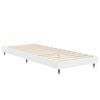 vidaXL Bedframe bewerkt hout wit 75x190 cm
