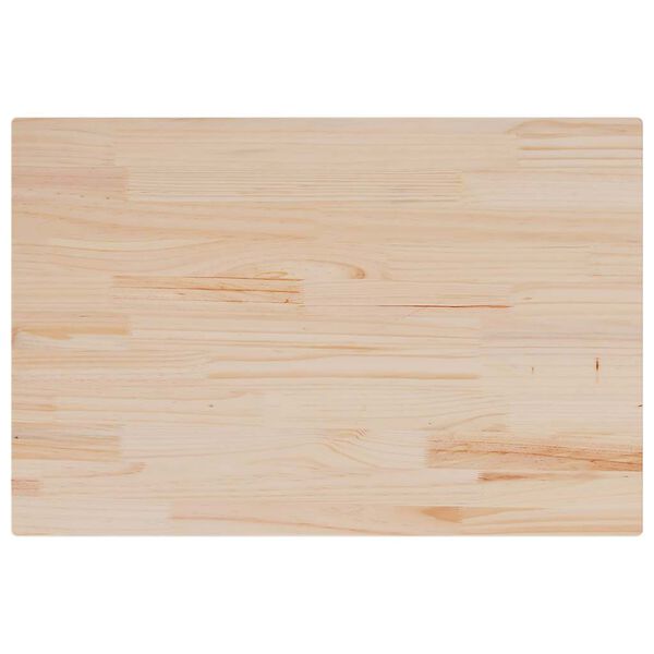vidaXL Tafelbladen 3 st rechthoekig 80x53x1,7 cm massief grenenhout