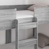 vidaXL Bunk Bed voor Kinderen Grijs Sonoma 80 x 160 cm Bewerkt hout