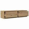 vidaXL TV-kast artisanaal eikenkleurig 100 x 31 x 25,5 cm Bewerkt hout