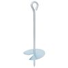 vidaXL Aardeankers 2 pcs Zilverkleurig &Oslash;10 x 30 cm