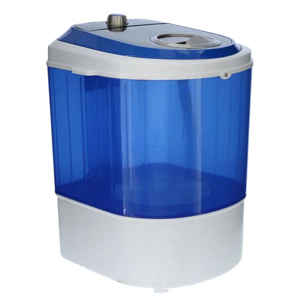 Mestic Wasmachine MW-100 draagbaar 180 W blauw en wit
