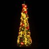 vidaXL Kunstkerstboom pop-up 50 LED's 120 cm groen