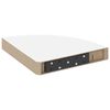 vidaXL Zwevende hoekplank hoogglans wit 25x25x3,8 cm MDF