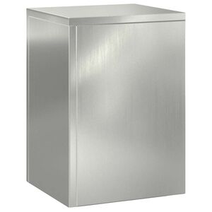 vidaXL Plantenstandaard 3 pcs Zilver Gegalvaniseerd staal