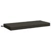 vidaXL Bankkussen SOEST 100% Polyester Antraciet 110 x 50 x 8 cm
