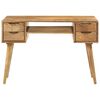 vidaXL Bureau met lades 110x47x76 cm massief mangohout