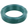 vidaXL Hekbinddraad 250 m 1,4/2 mm staal zwartachtig groen