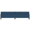 vidaXL Boxspringbed met matras Blauw 200 x 200 cm Stof