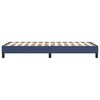 vidaXL Boxspring bed 100x200 cm stof blauw
