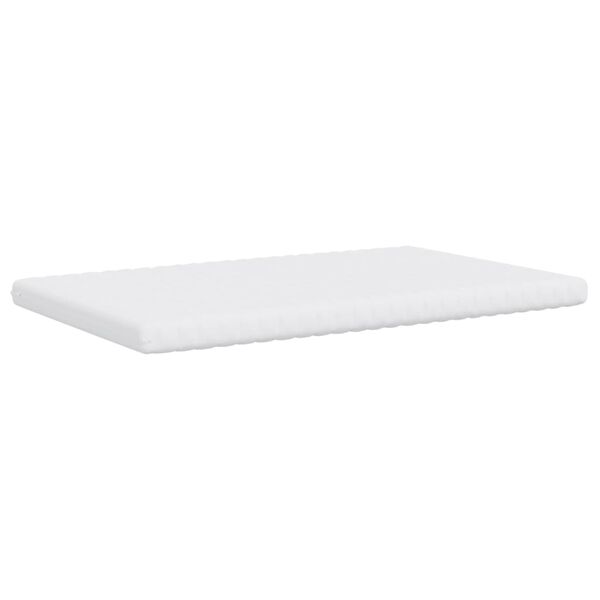 vidaXL Schuimmatras 7 zones hardheid 20 ILD 120x220 cm wit