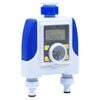 vidaXL Watertimer met dubbele uitgang en regenvertraging elektronisch