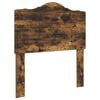 vidaXL Hoofdbord Gerookt eiken 90 cm Bewerkt hout