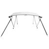 vidaXL Biminitop 4 bogen met mesh zijwanden 243x(200-213)x137 cm