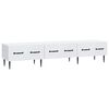vidaXL TV-kast met lade Wit 147 x 34,5 x 30 cm Bewerkt hout
