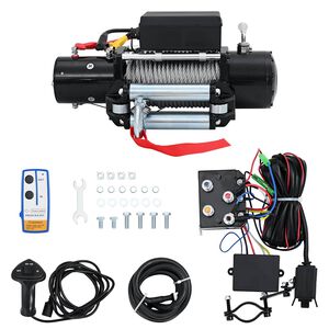 vidaXL Elektrische lier 12 V 5909 kg