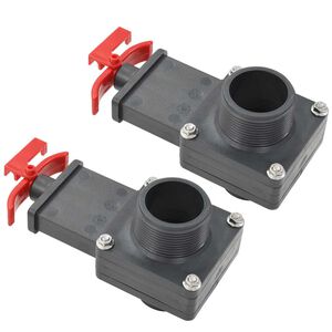 vidaXL Zwembadklep 2 st 1,5