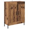 vidaXL Hoge kast 2 pcs Oud Hout Bewerkt hout