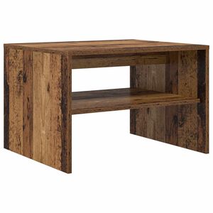 vidaXL Salontafel Oudhout 60 x 50 x 40 cm Bewerkt hout