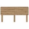 vidaXL Hoofdbord Artisan Eiken 200 cm Bewerkt hout