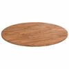 vidaXL Tafelblad rond &Oslash;40x1,5 cm bewerkt massief eikenhout lichtbruin