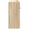 vidaXL Receptiebalie 200x50x103,5 cm bewerkt hout sonoma eikenkleurig