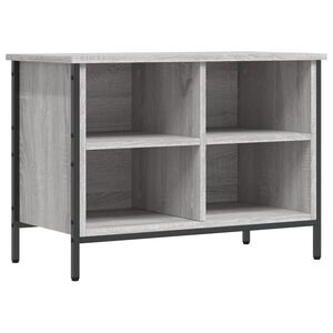 vidaXL Schoenenkast 69x35x50 cm bewerkt hout grijs sonoma eikenkleurig