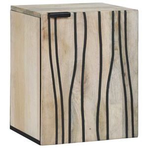 vidaXL Badkamertenk te kast Wit 38 x 33 x 48 cm Bewerkt hout
