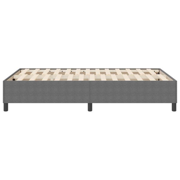 vidaXL Platform bedframe Lichtgrijs 120 x 190 cm Stof