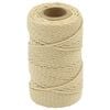 vidaXL Boottouw 2 mm 100 m Naturel