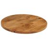 vidaXL Tafelblad rond &Oslash; 60x2,5 cm massief ruw mangohout