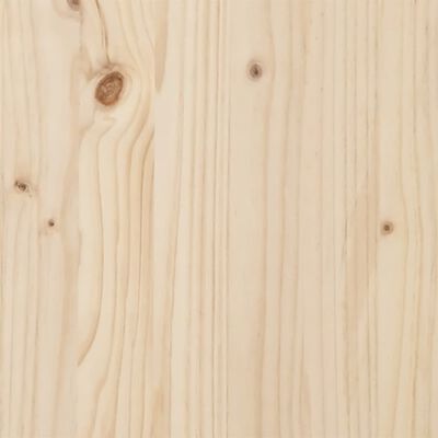 vidaXL 10-delige Loungeset met kussens massief grenenhout