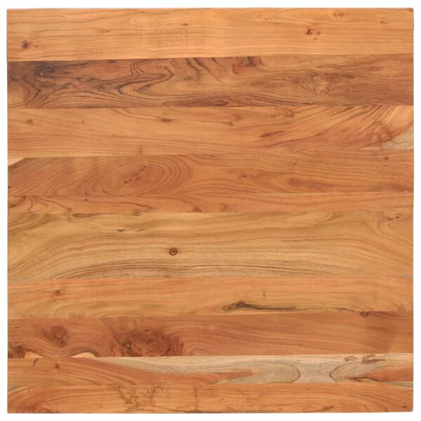 vidaXL Tafelblad vierkant 80x80x3,8 cm massief acaciahout