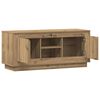 vidaXL TV-kast Artisan Eiken 102 x 35 x 45 cm Bewerkt hout