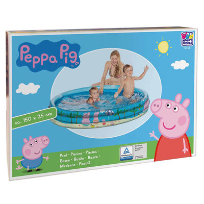 Happy People Zwembad Peppa Pig 3 ringen 150x25 cm