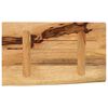 vidaXL Tafelblad met natuurlijke rand 60x40x2,5 cm massief mangohout