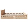 vidaXL Bedframe zonder matras massief grenenhout 180x200 cm