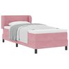 vidaXL Boxspringbed met hoofdeinde Roze 80 x 200 cm Fluweel