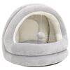 vidaXL Kattenmand 40x40x35 cm grijs en cr&egrave;mekleurig