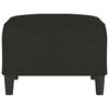 vidaXL Voetenbank 70x55x41 cm stof zwart