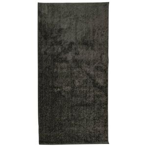 vidaXL Vloerkleed ISTAN hoogpolig glanzend 100x200 cm antracietkleurig