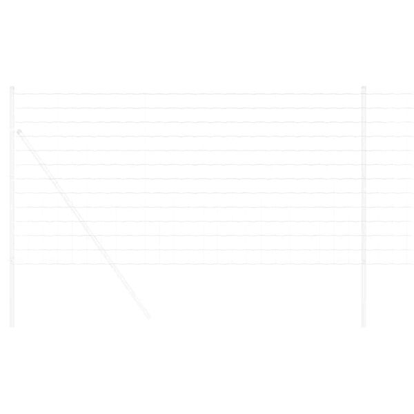 vidaXL Euro Hek 1 x 10 m PVC-gecoat ijzer