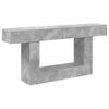 vidaXL Beton Grijs 160 x 30 x 74 cm
