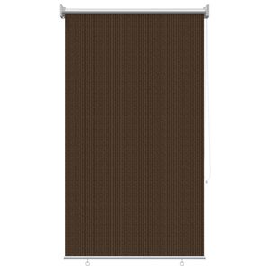 vidaXL Buitenrolgordijn 90% UV-blok Bruin 60 x 140 cm HDPE