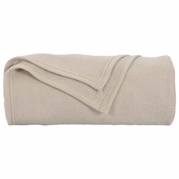vidaXL Kleden 24 pcs Beige 270 x 240 cm Fleece