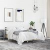 vidaXL Bedframe bewerkt hout metaal sonoma eikenkleurig 120x190 cm