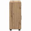 vidaXL Dressoir FLORIN Artisan Eiken 88,5 x 30,5 x 73 cm Bewerkt hout